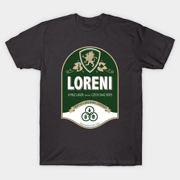 Loreni Lager T-Shirt by Triptych Brewing